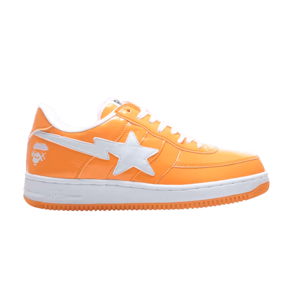 Kaws x Bapesta FS-029 Low Light Orange