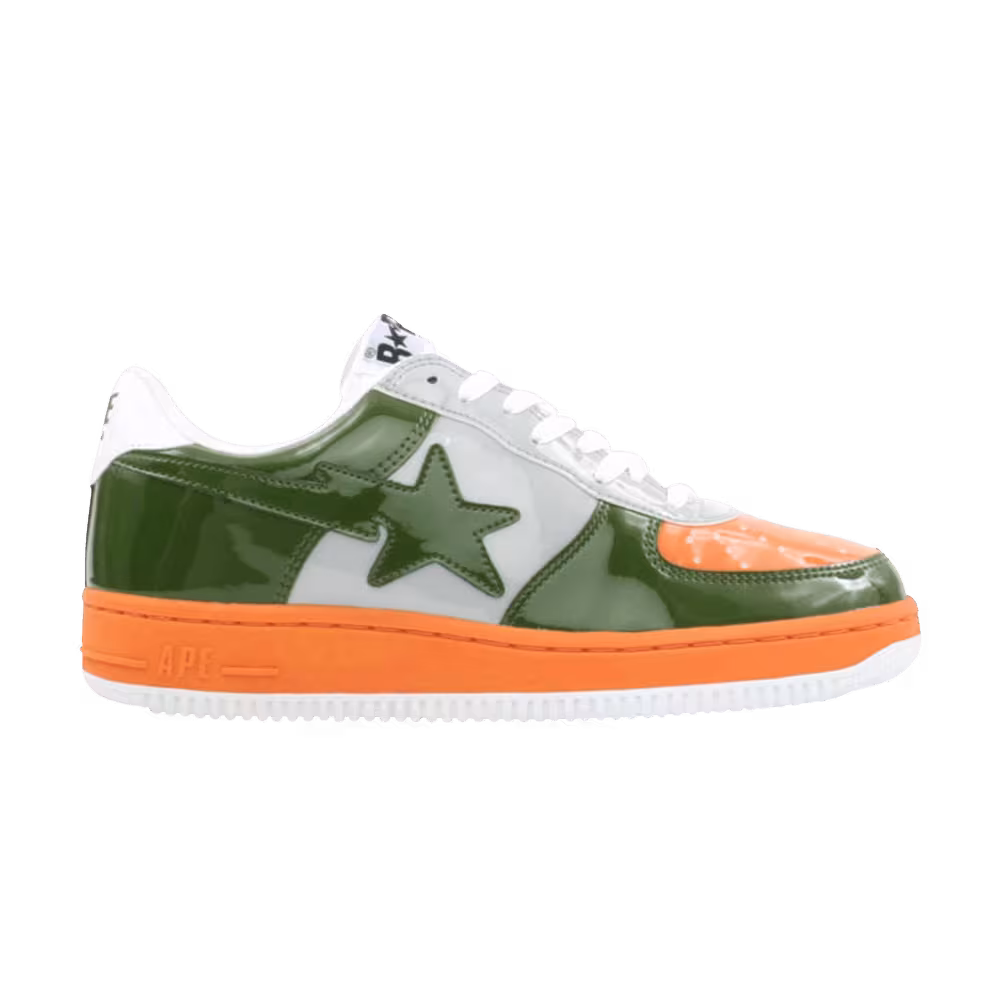 Bapesta FS-001 Low Orange Green