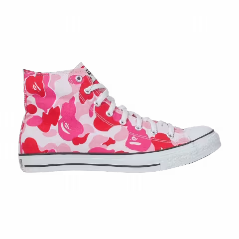 Wmns Bapesta High 'ABC Camo - Pink'