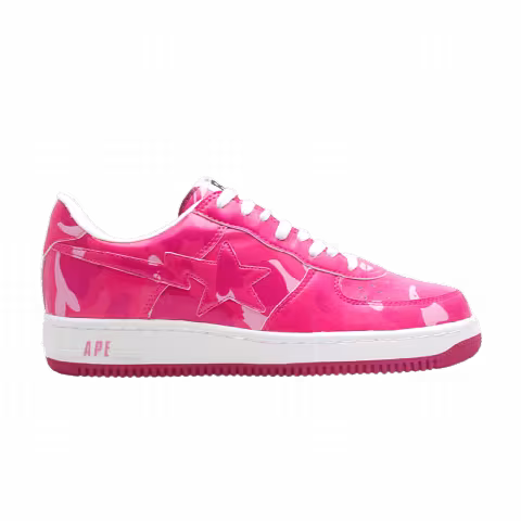 Bapesta FS-001 Low 'Hot Pink Camo'