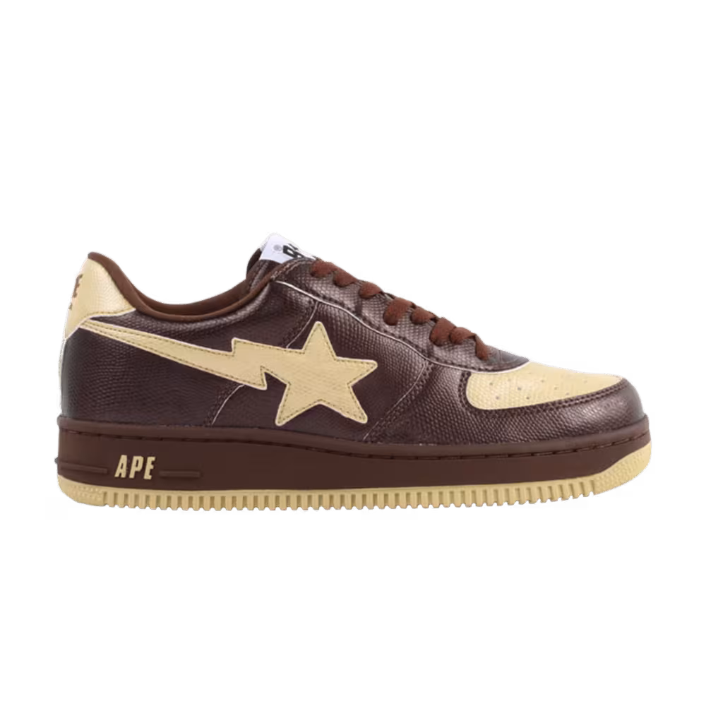 Bapesta FS-001 Low Brown Beige