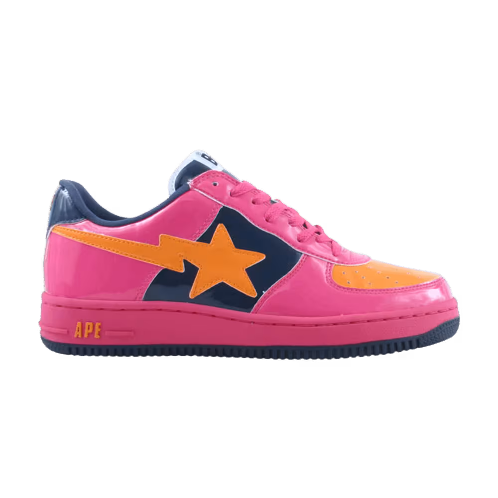 Bapesta FS-001 Low Navy Pink