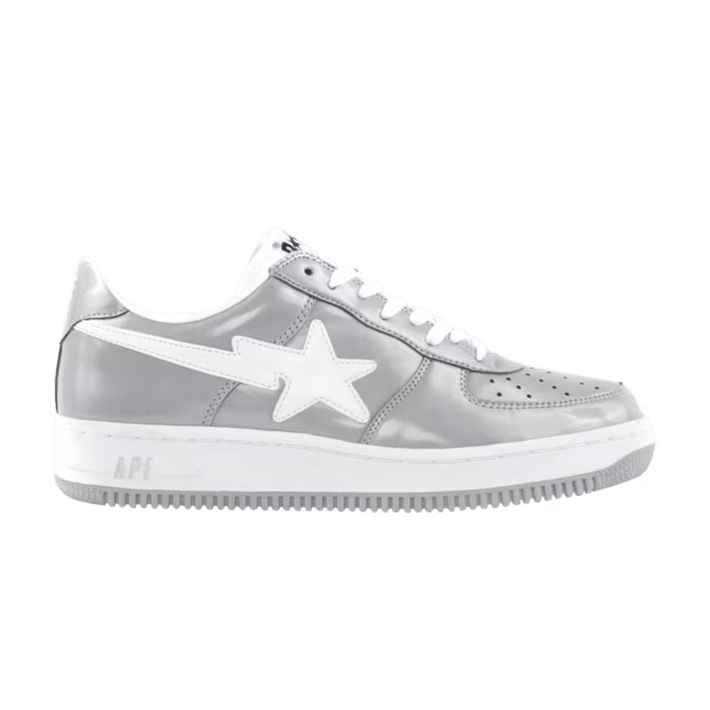 Bapesta FS-001 Low Silver