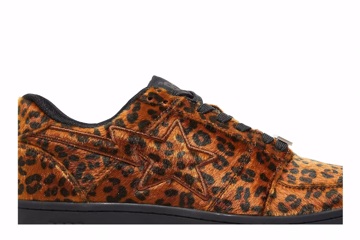 Bapesta Low M2 Leopard, view 3