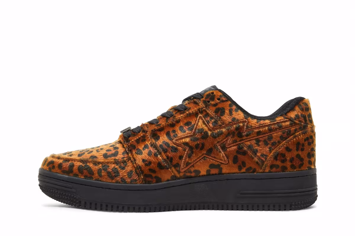 Bapesta Low M2 Leopard, view 4