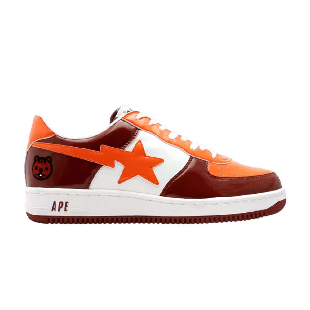 Bapesta FS-001 Low Brown Orange