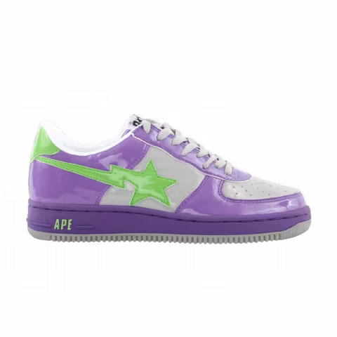 Bapesta FS-001 Low 'D8 - Purple Green'