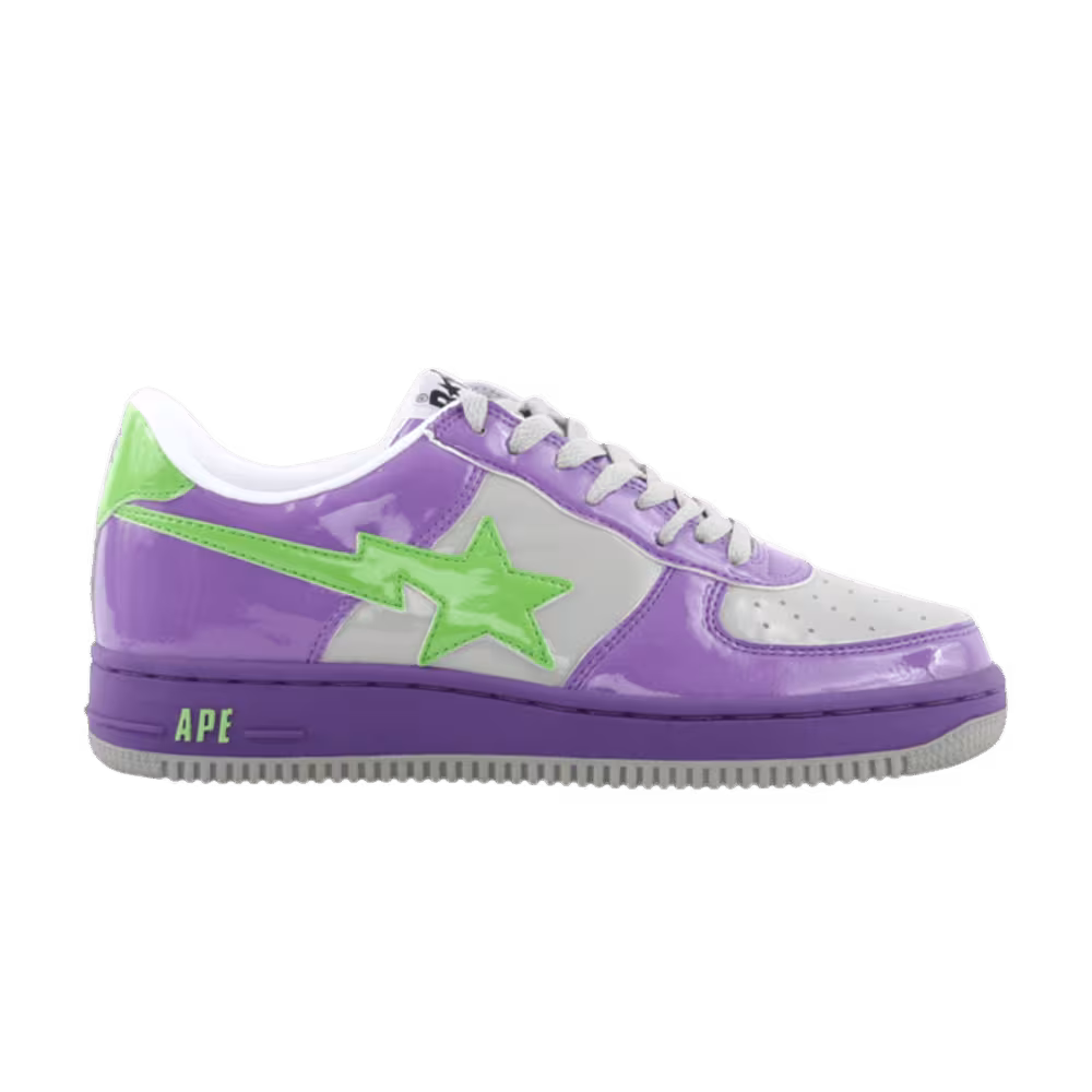 Bapesta FS-001 Low D8 - Purple Green