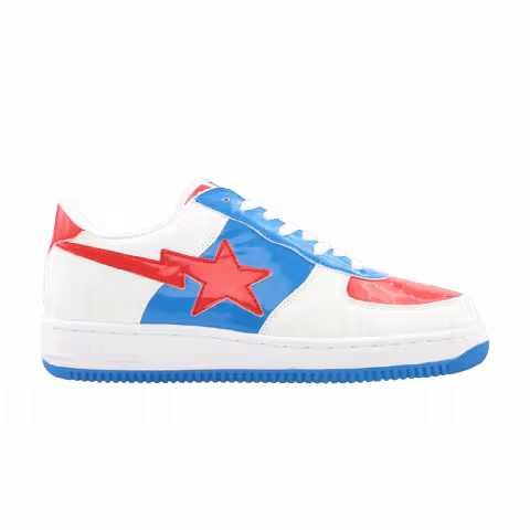 Bapesta FS-001 Low 'White Blue Red'