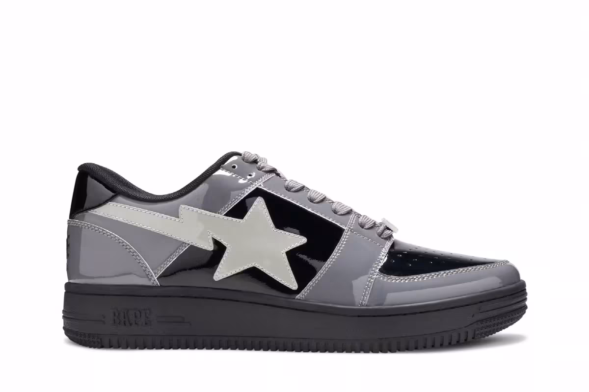Bapesta Low M1 Black, view 2