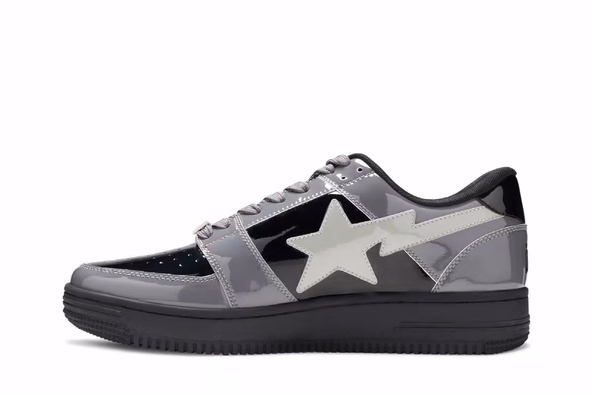 Bapesta Low M1 Black, view 4