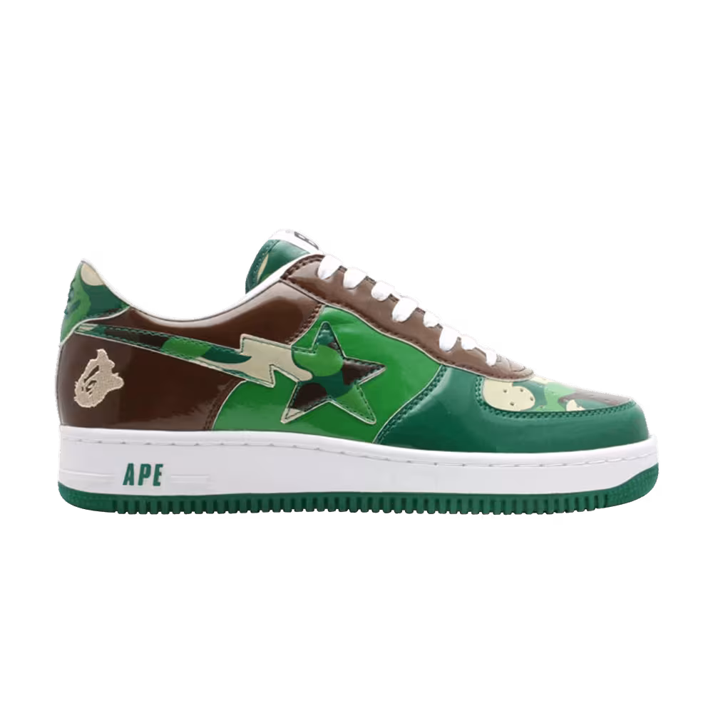 Bapesta FS-001 Low Green Camo