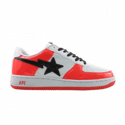 Bapesta FS-001 Low 'Gray Red'