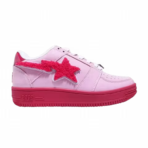 Bapesta Low 'Patched - Pink'