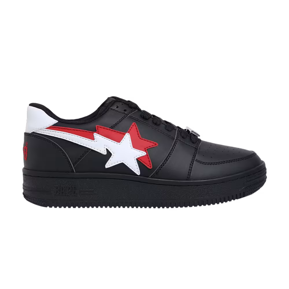 Bapesta Low Double Black