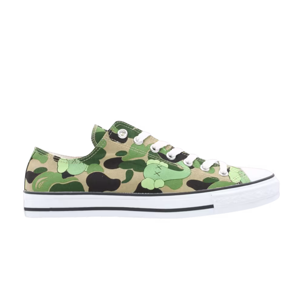 Bapesta FS-010 Canvas Low Green