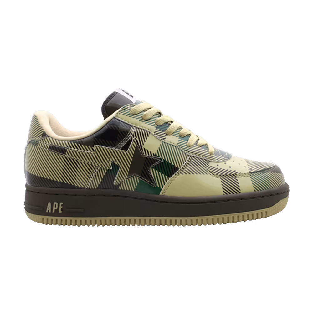 Bapesta FS-001 Low Beige Check
