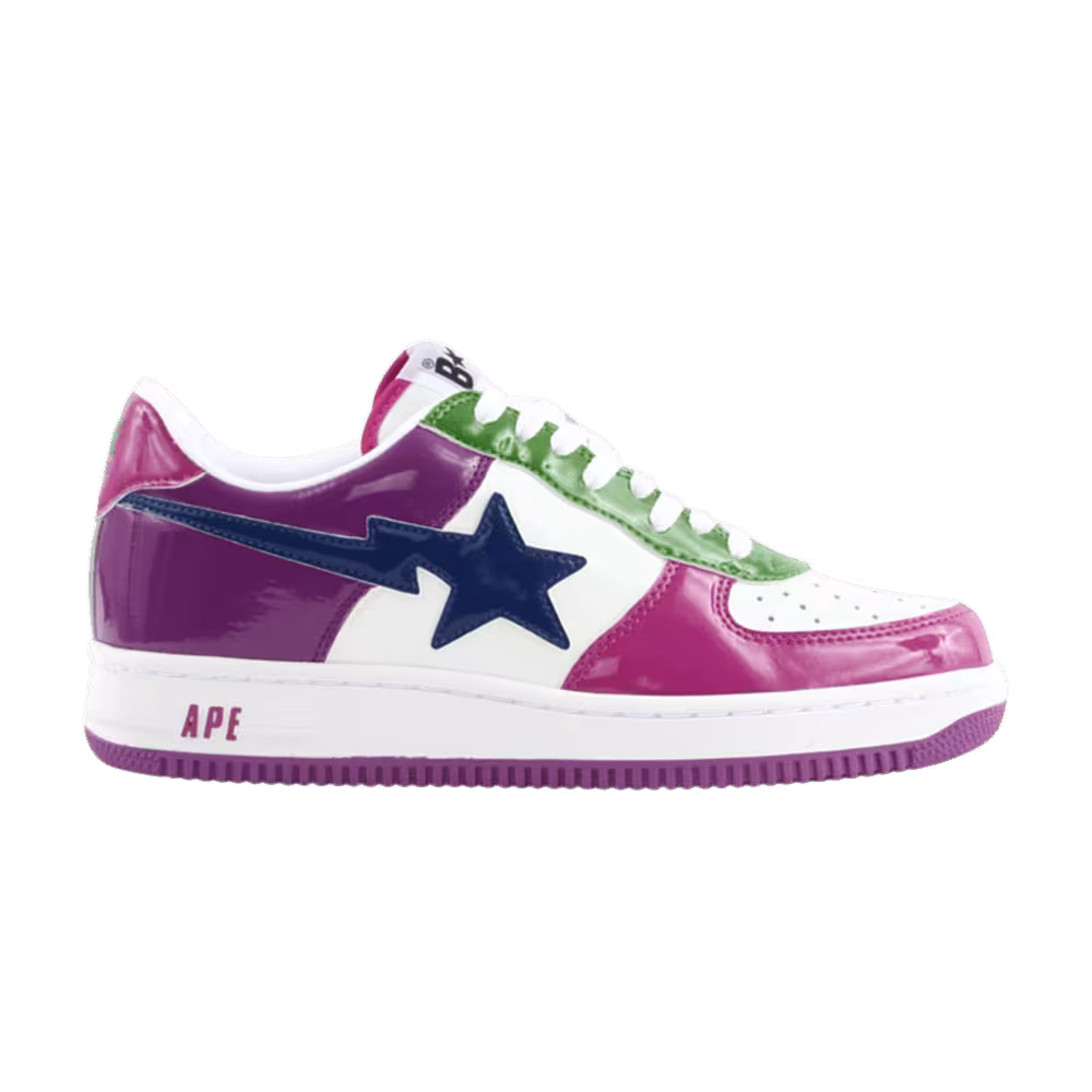 Bapesta FS-001 Low Purple Green