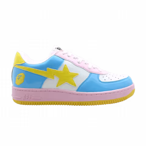 Bapesta FS-001 Low 'Light Blue Pink Yellow'