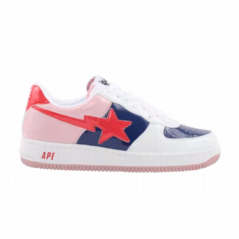 Bapesta FS-001 Low 'Pink White Red'