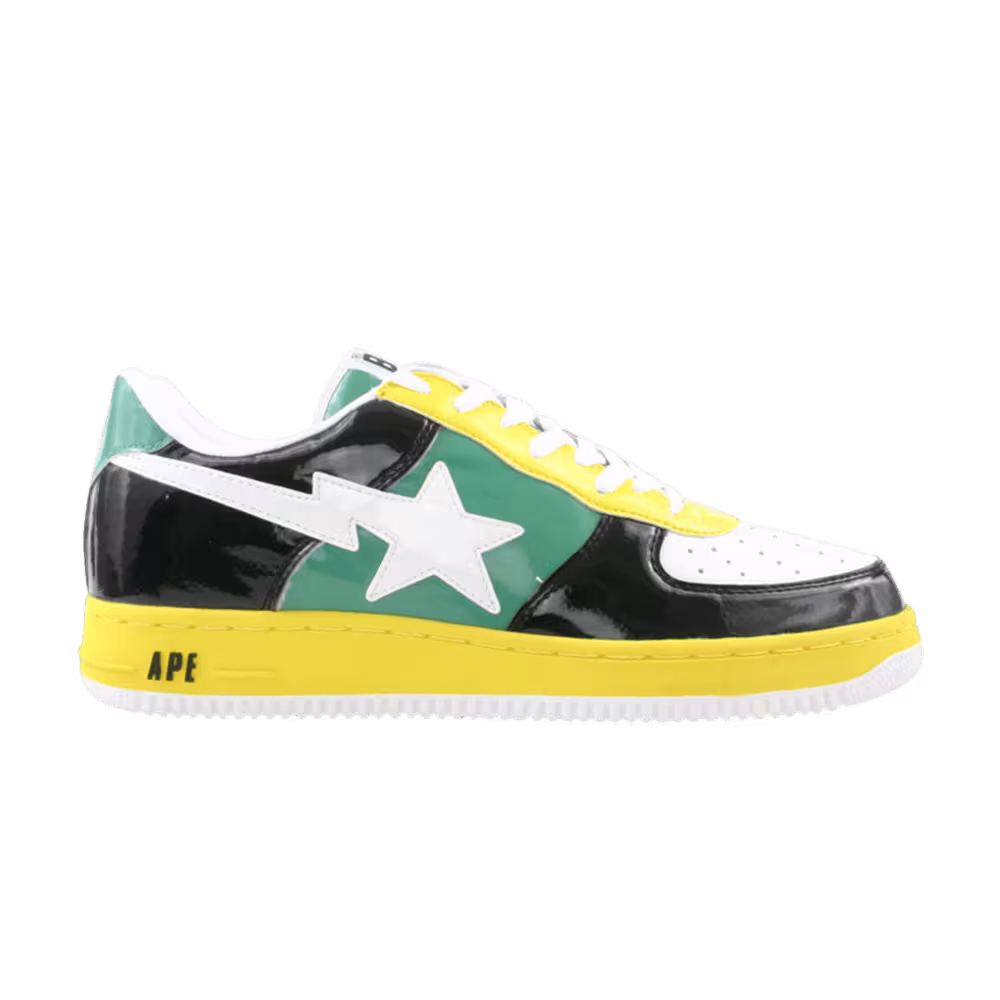 Bapesta FS-001 Low Black Yellow