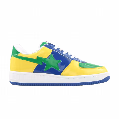 Bapesta FS-001 Low 'Yellow Blue Green'