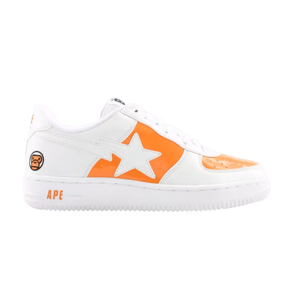 Bapesta FS-001 Low White Orange