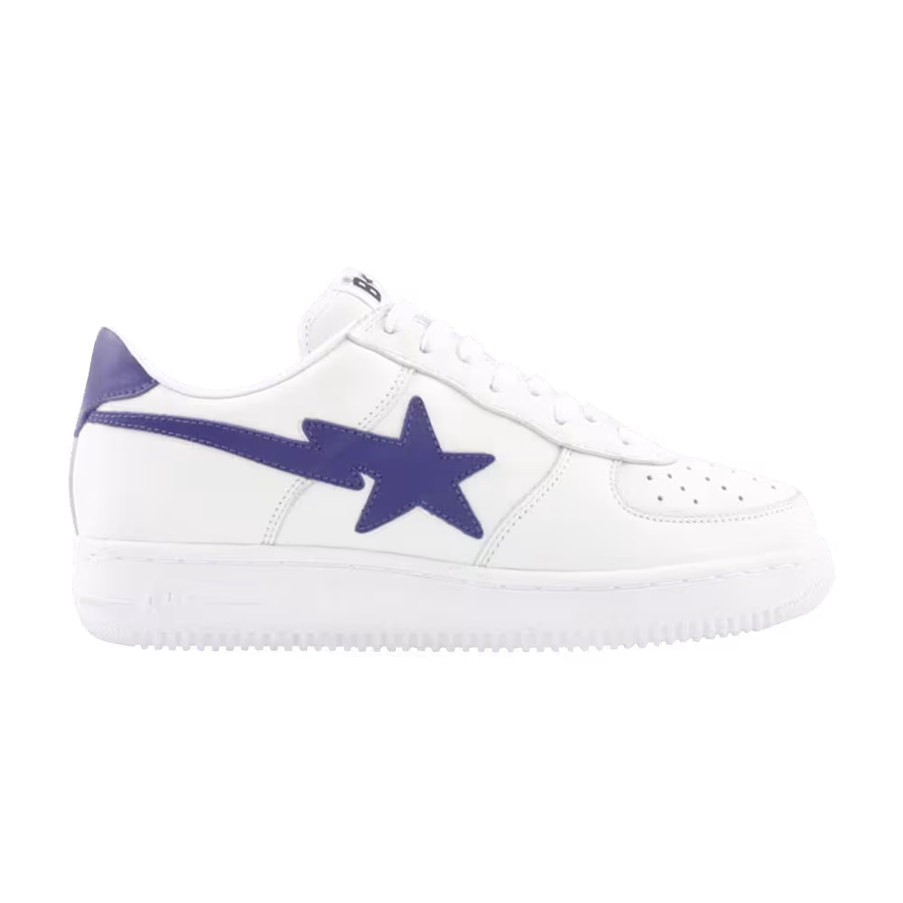 Bapesta FS-001 Low White Purple