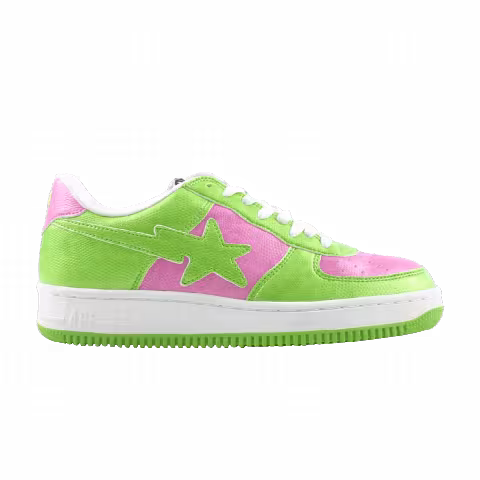 U.N.K.L.E. x Bapesta FS-001 Low 'Green Pink'