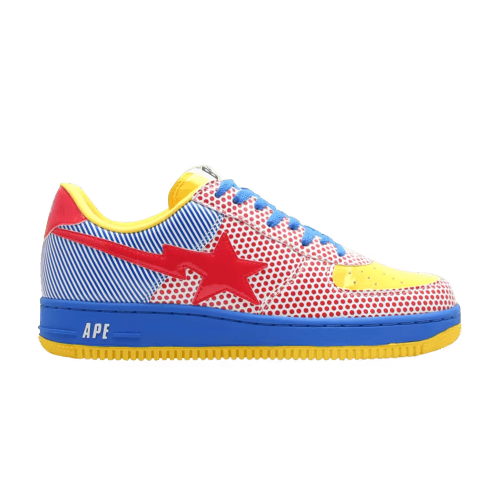 Bapesta FS-001 Low Dots & Stripes