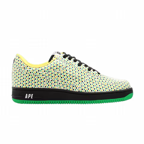 Bapesta FS-001 Low 'Green Polka Dots'