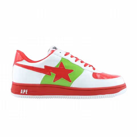 Bapesta FS-001 Low 'White Red Green'