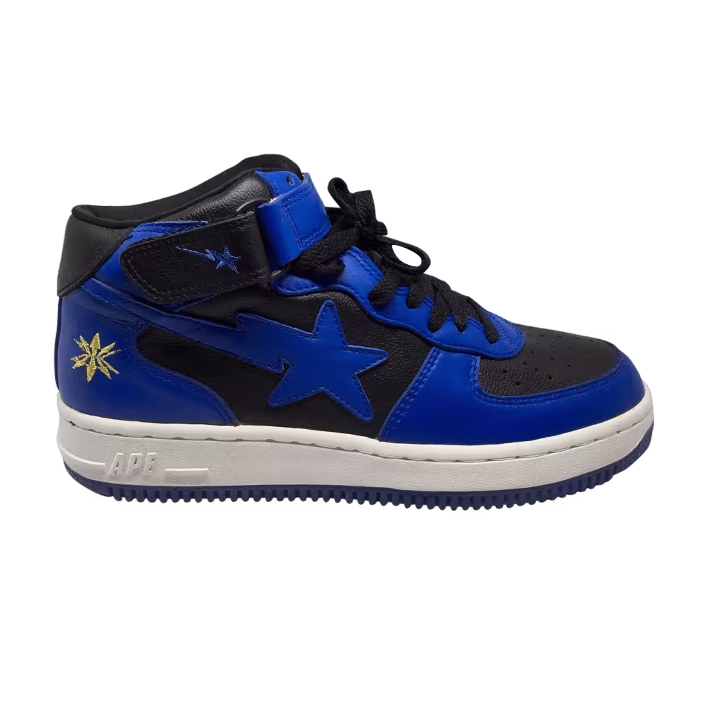 Devilock x Bapesta High Black Blue