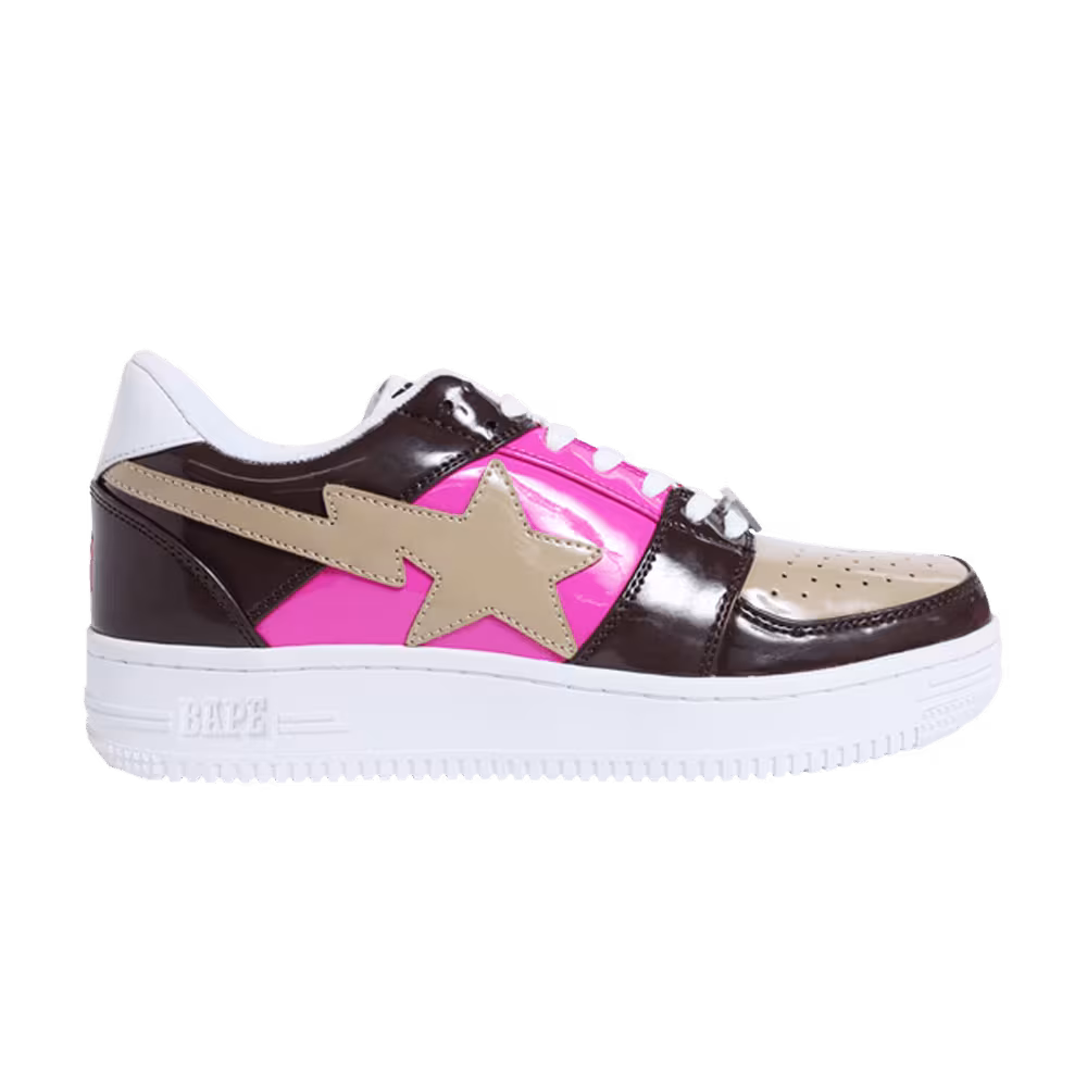 Bapesta Low Brown Pink