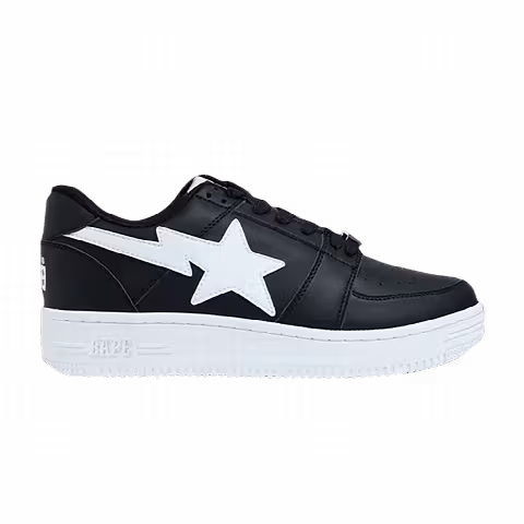 Bapesta M1 Low 'Black White'