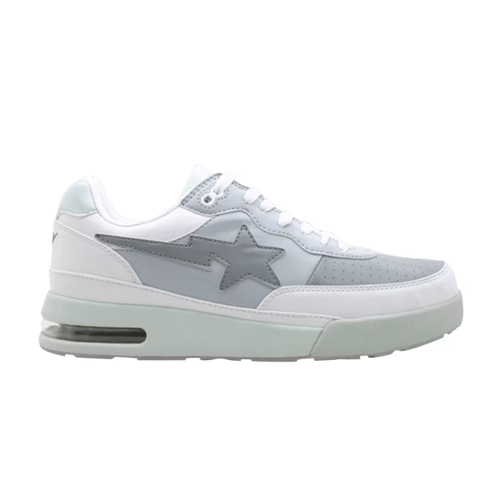 Bapesta FS-034 Low Gray White