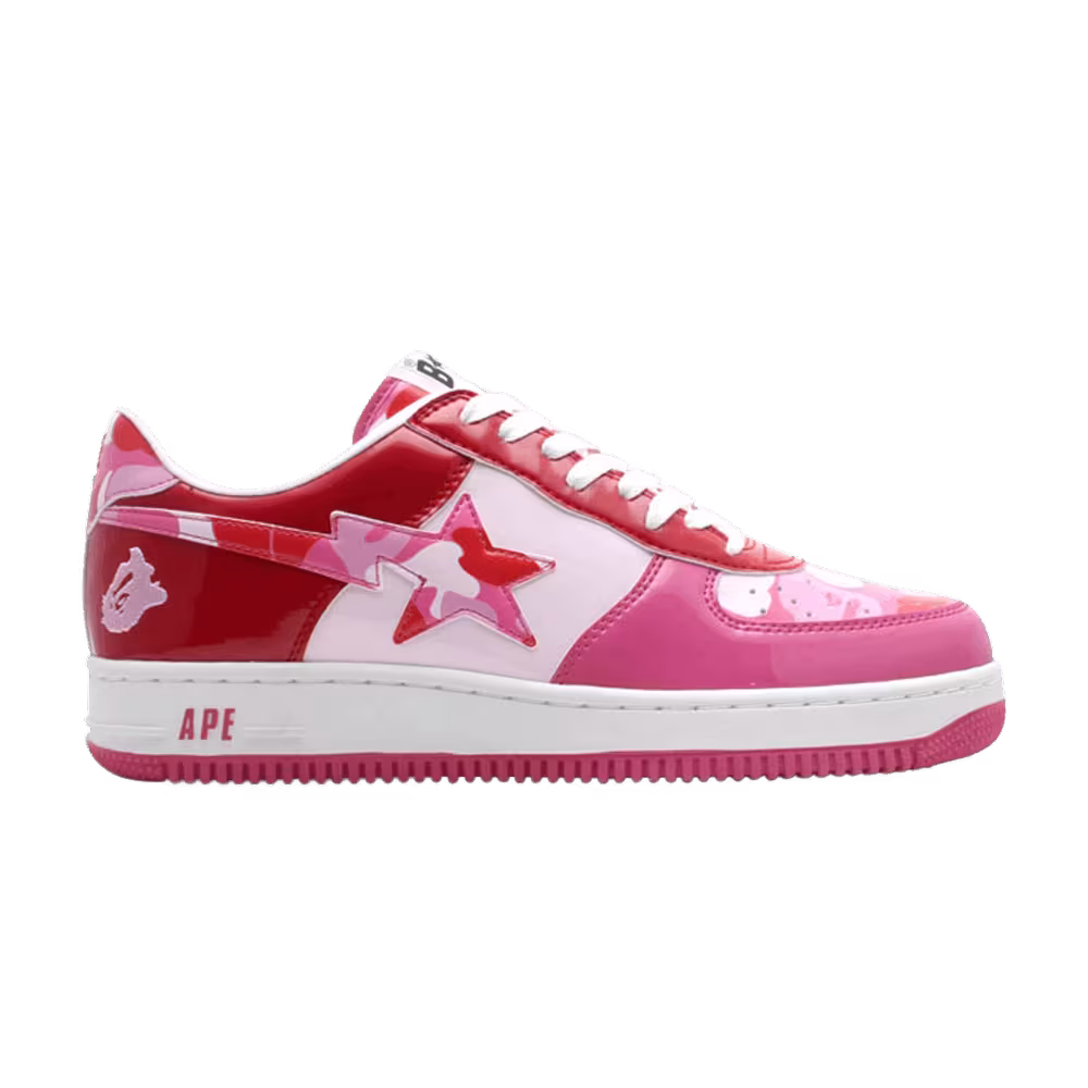 Bapesta FS-001 Low Pink Camo