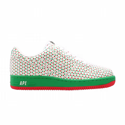 Bapesta FS-001 Low 'Green Red Polka Dots'
