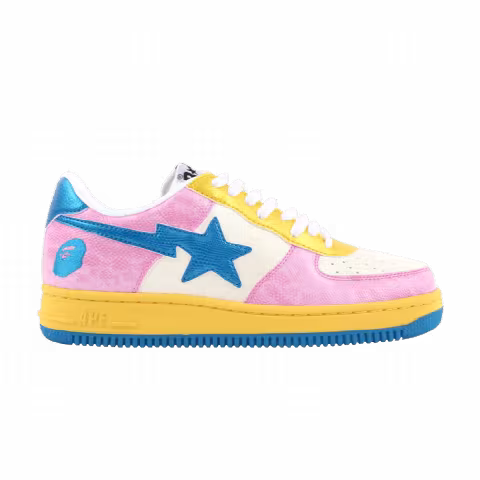 Bapesta FS-001 Low 'Washed Pink Blue'