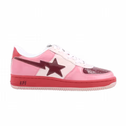 Bapesta FS-001 Low 'Pink Red'
