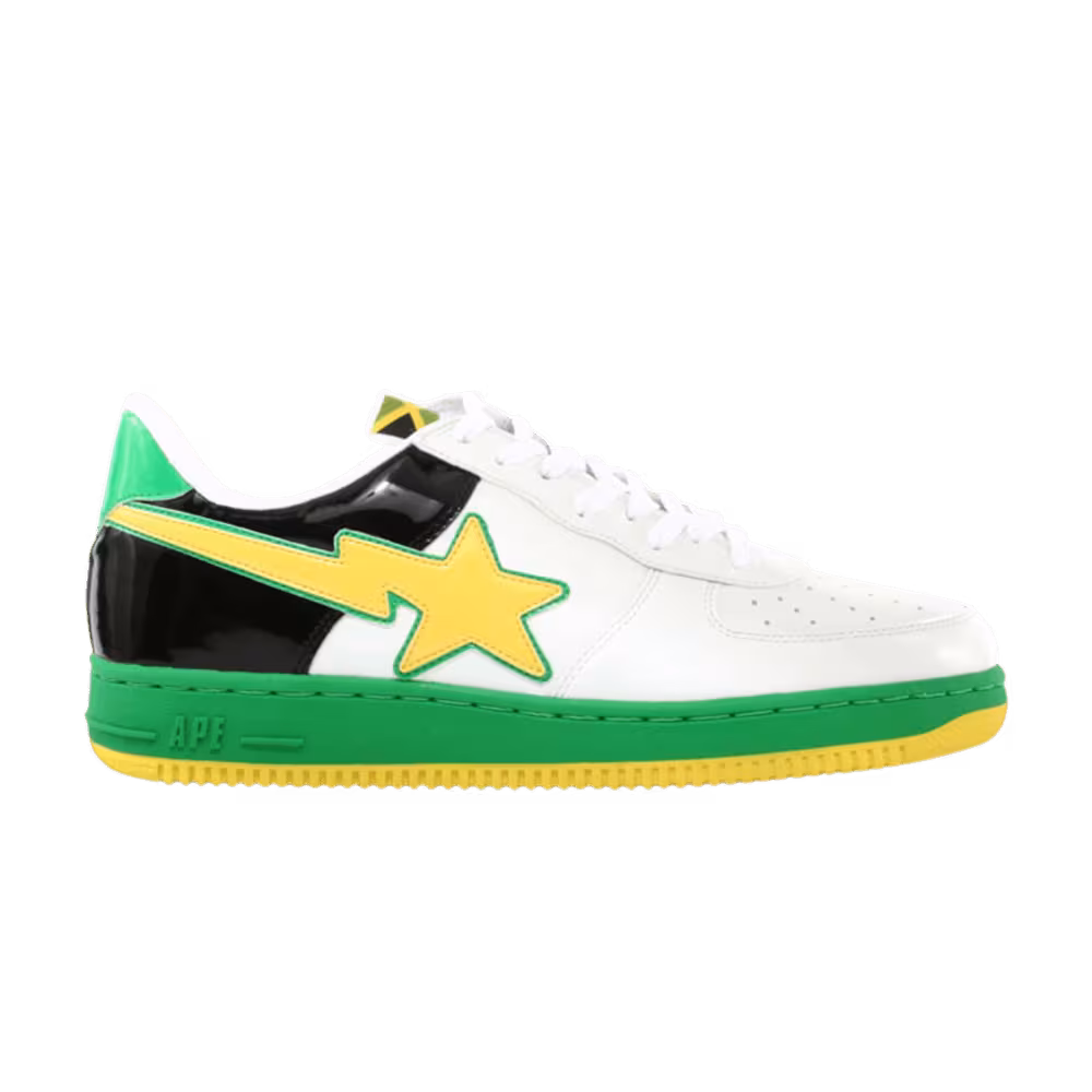 Bapesta FS-001 Low Masterpiece - Yellow Green