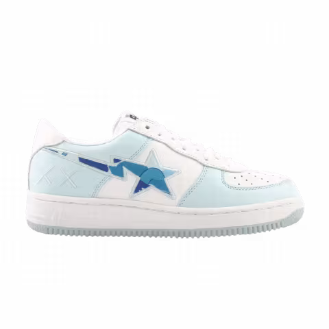 Kaws x Bapesta FS-001 Low 'Light Blue Camo'