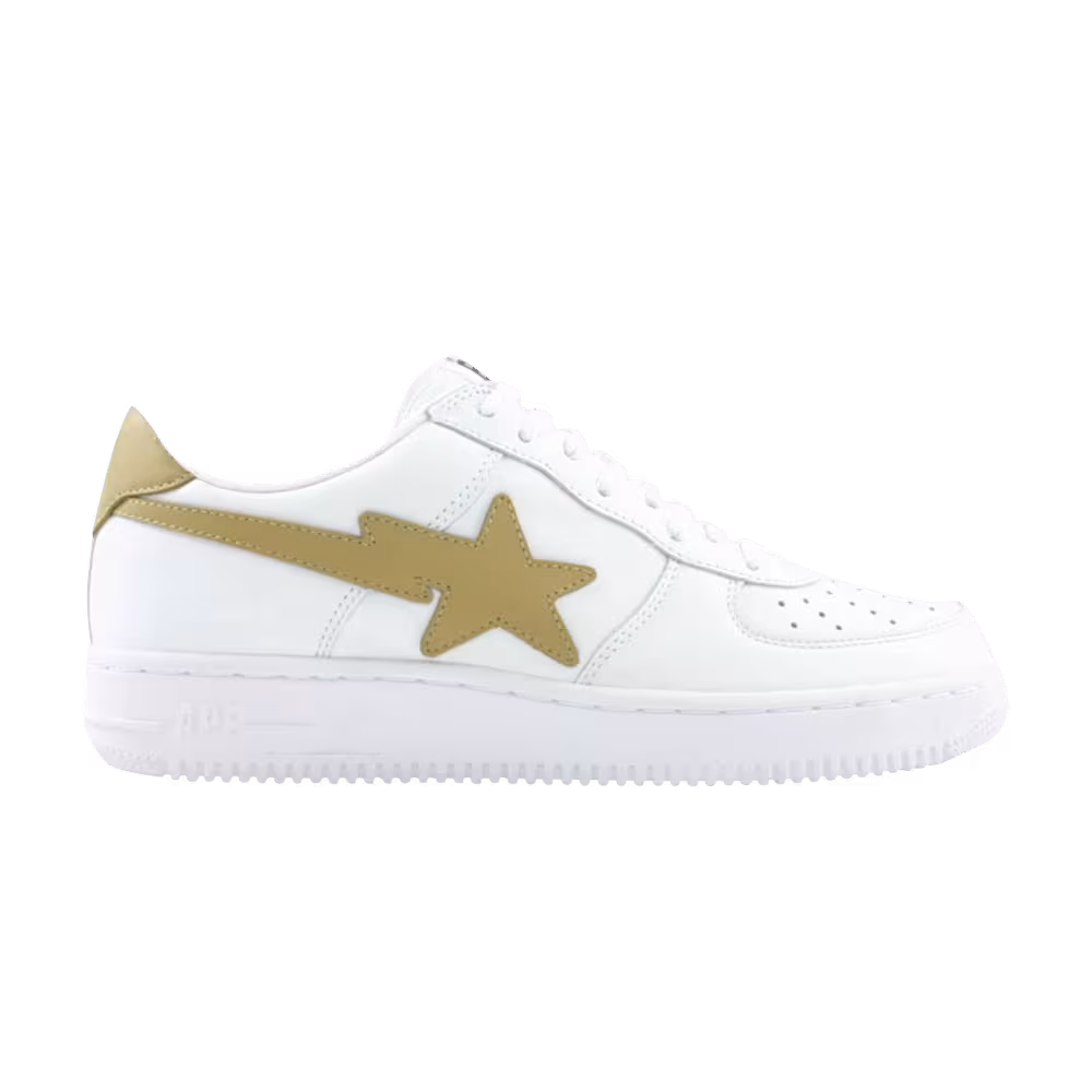 Bapesta FS-001 Low White Beige