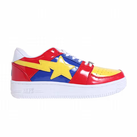 Bapesta Low 'Red Blue Yellow'