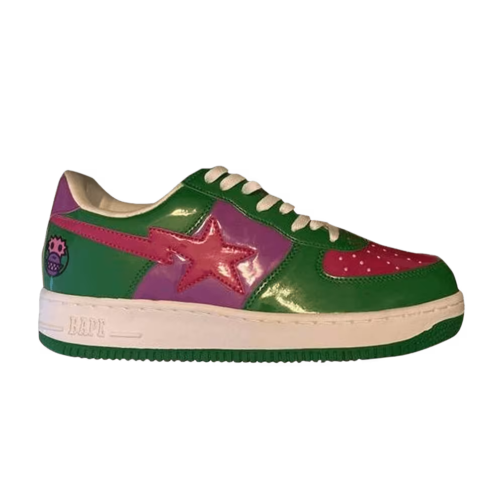Bapesta Low X Pack - Baby Milo Green Pink