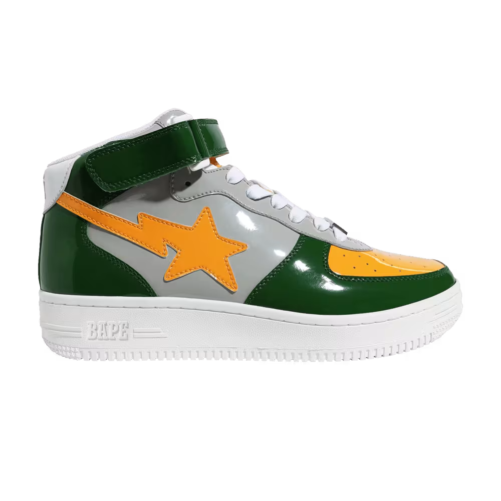 Bapesta Mid Green