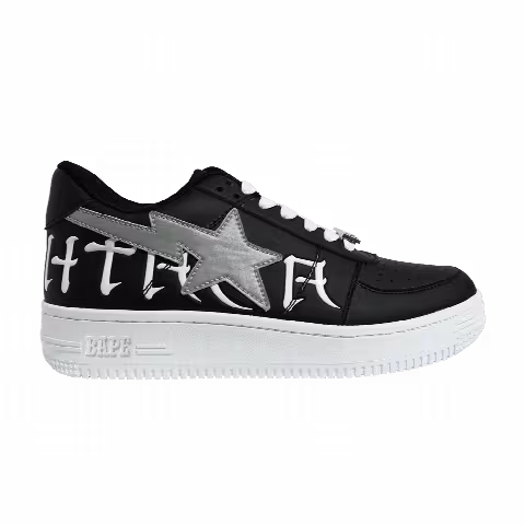 Bapesta Low 'Black Reflective'