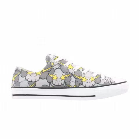Bapesta FS-010 Canvas Low 'Yellow Grey'