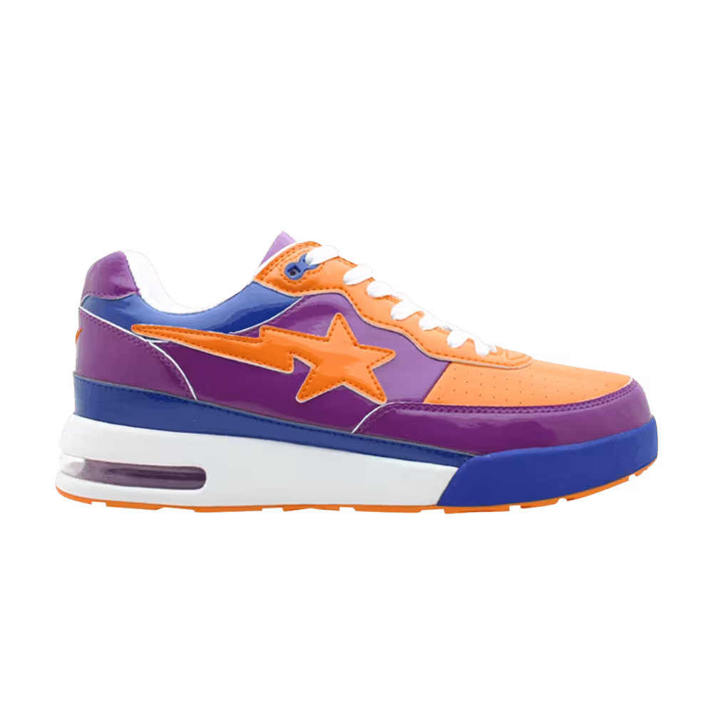 Bapesta FS-034 Low Purple Orange