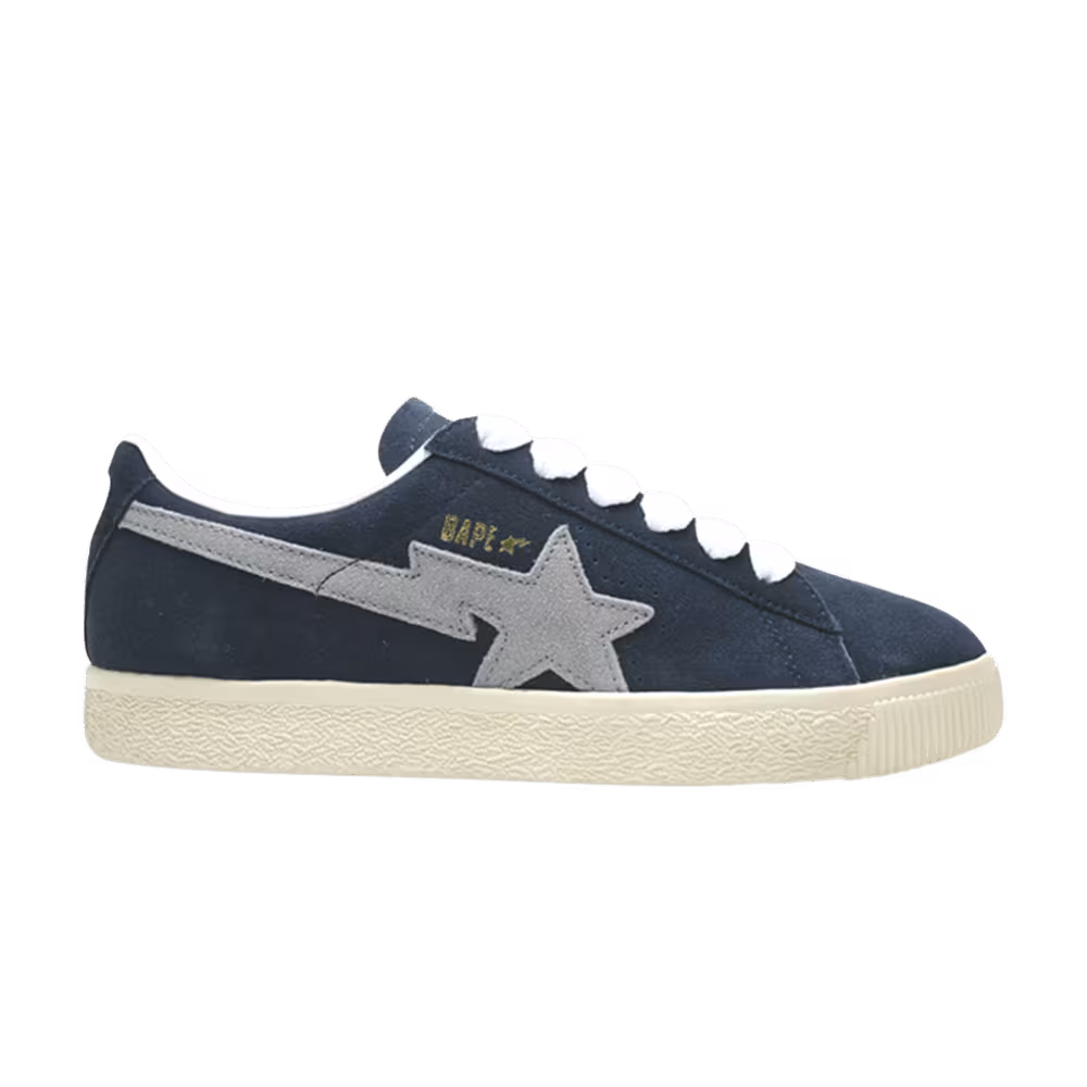 BAPE Crapesta FS-005 Low Navy Gray